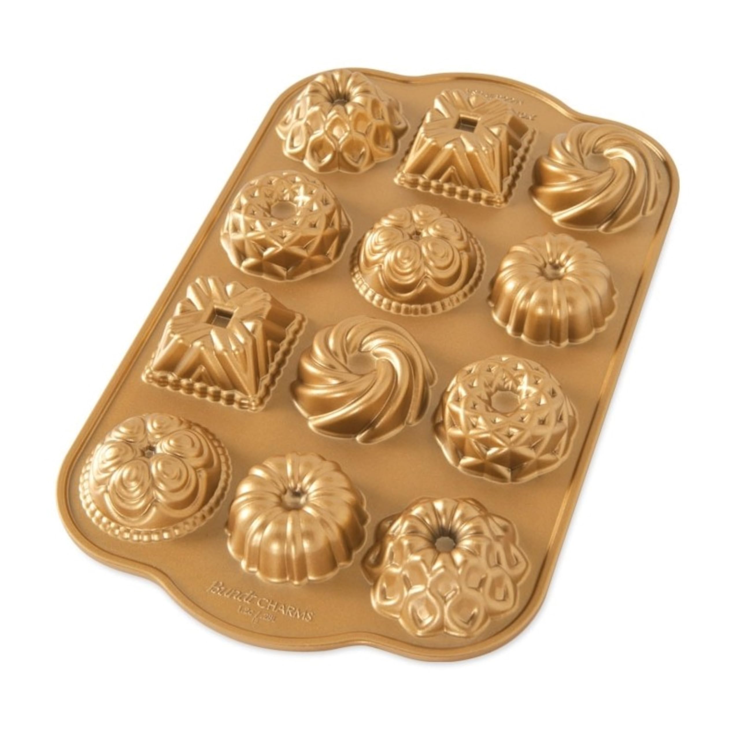 ノルディックウェア　charms Gold Amazon.co.jp: Nordic Ware Nordic Ware Bundt Baking charms/Gold
